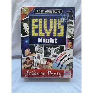 Elvis Night; Host Your Own Tribute Party with‎ Invitations, Games, CD, New